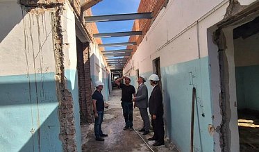 В городской больнице Медногорска идет масштабный ремонт
